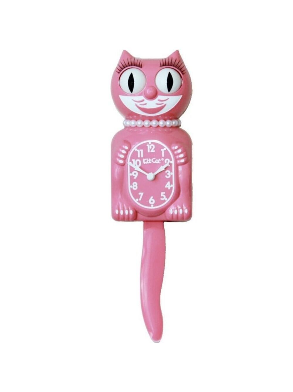RETIRED Urban Outfitters Strawberry Ice Pink Lady Kit-Cat Clock